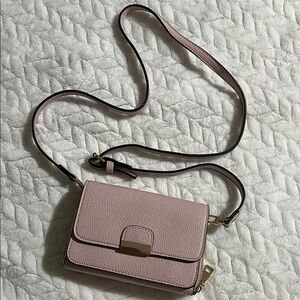 Elegant Pink Crossbody Bag